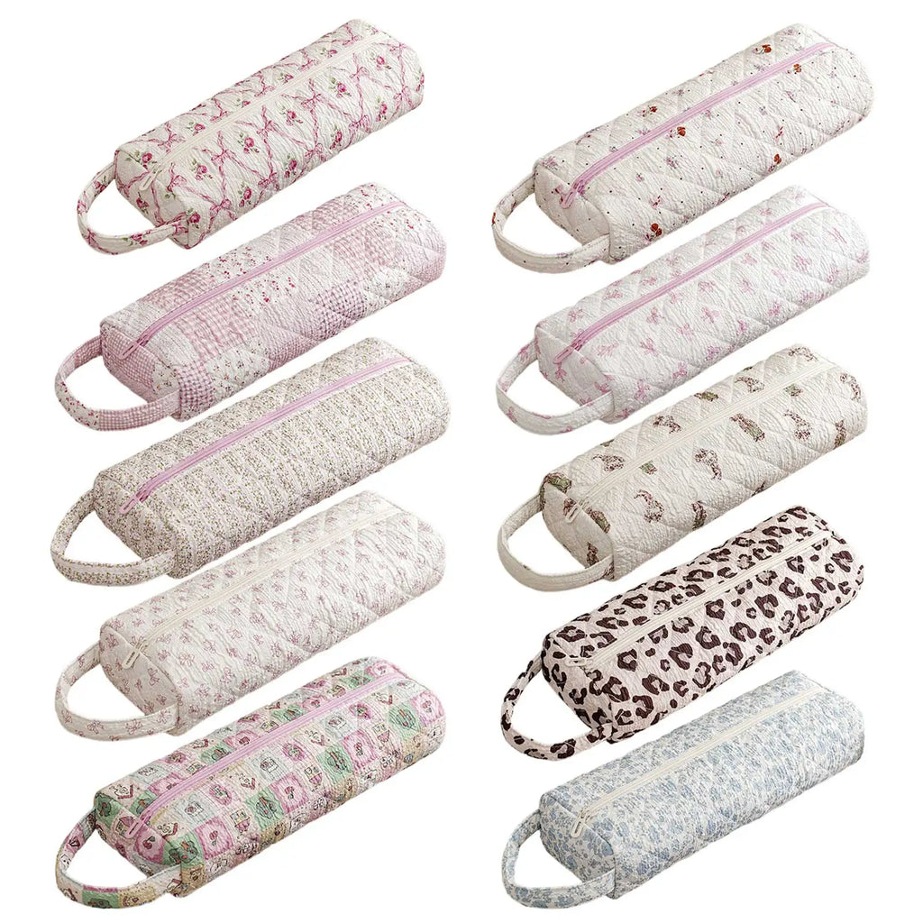Quilted Hair Air Wrap Dryer Case Zipper Hair Tools Travel Bag Cozy Soft Gifts for Girls Her Mom Friend Sister Bridesmaid