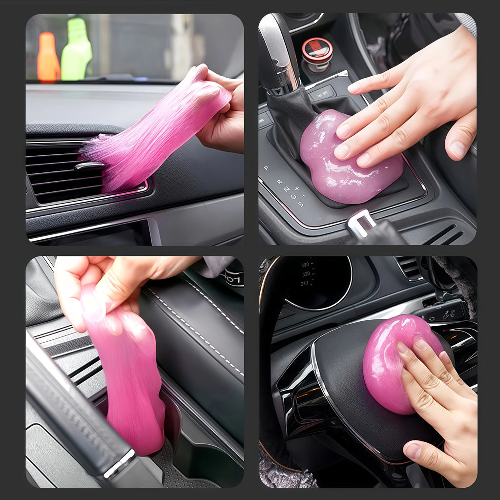 Magic Cleaning Gel, Reusable Dust Remover for Keyboard, Car Interior, Crevices, Home & Office Cleaning, Quick Pick Up Dirt