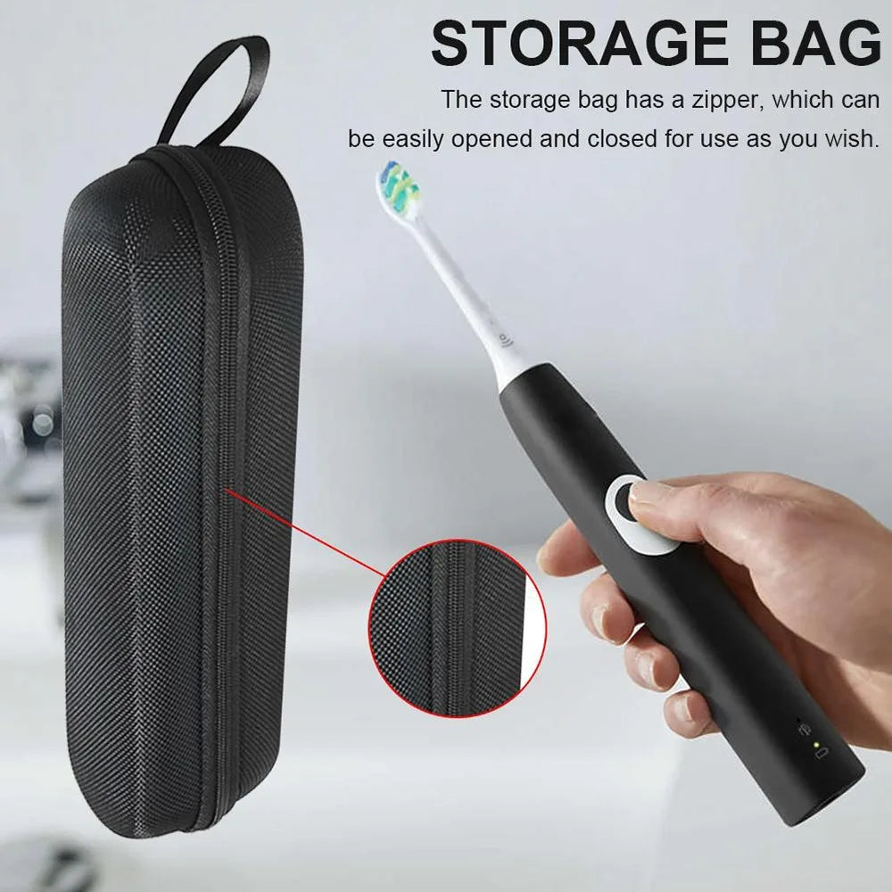 Travel Case Carrying Case Portable Storage Bag Replacement for Oral-B/Oral-B Pro Smartseries/IO Series/Philips Sonicare Electric