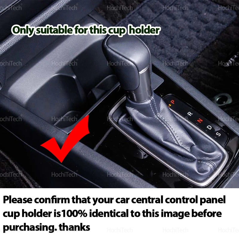 Interior Accessories for Honda WR-V WRV WR V DG5 2024-2027 Car Water Cup Holder Central Control Drinks Holder Storage Tray