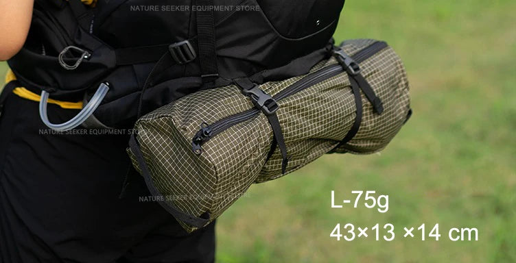 Lightweight External Hanging Bag for Backpack Tactical Hiking Camping Chair Storage Bags Tourism Travel Outdoor Gear Equipment