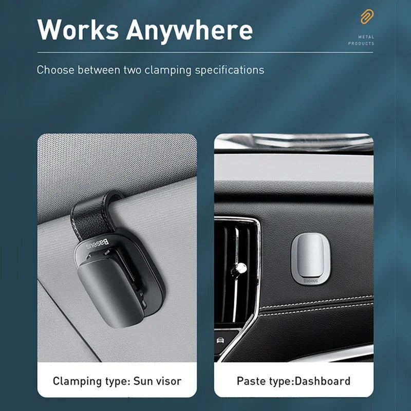 Car Glasses ClipsSunglasses FrameCar Sunglasses Storage RackCar Sunglasses Storage Glasses Frame BracketGlasses Case