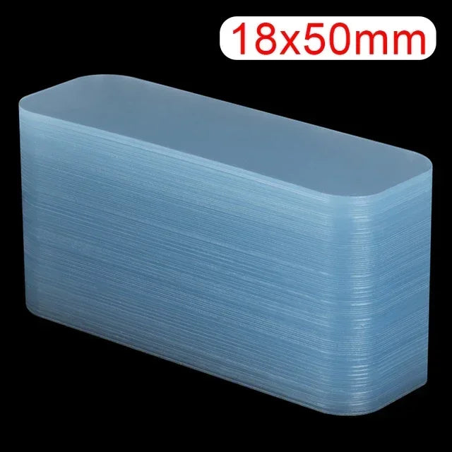 10/120PCS Heavy Duty Double Sided Adhesive Patches Nano Tape Transparent Square Wall Stickers Waterproof Removable No Traces Pad