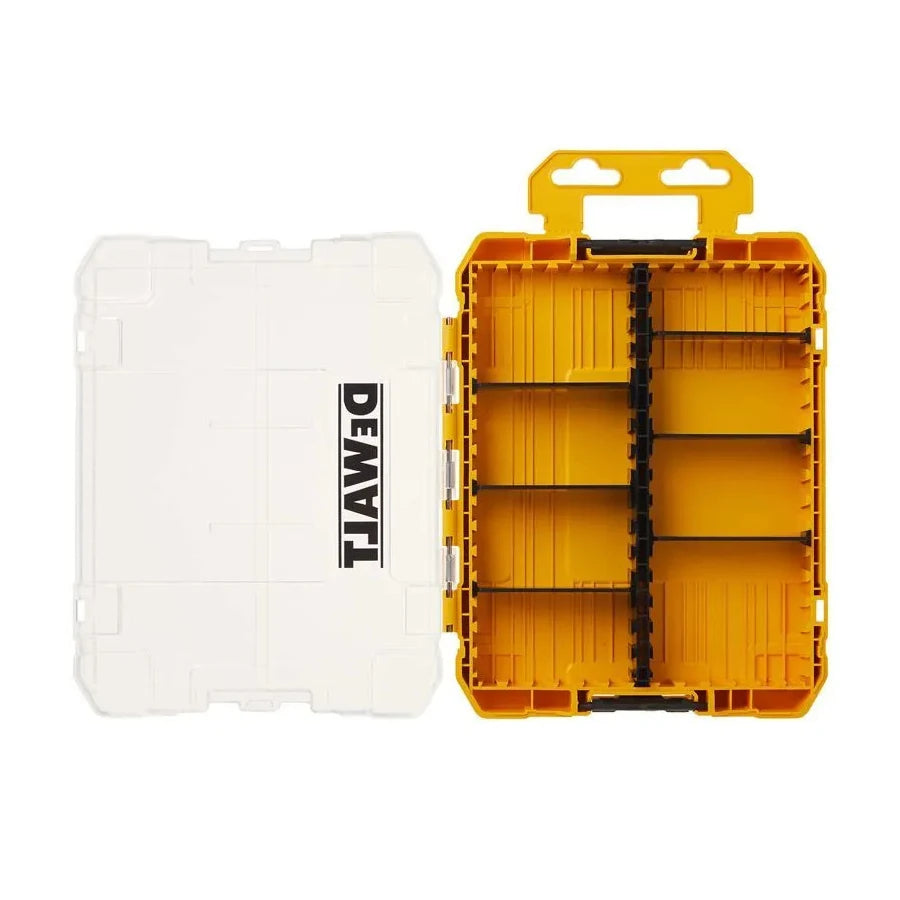 DEWALT Original Large Tool Box Medium Parts Accessories Screwdriver Bit Parts Storage Case with Partition  DWAN2190