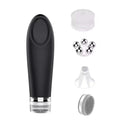 Electric 4 in1 silicone Blackhead Exfoliating Skin Tightening Massage Home Spa Face Cleaner Care Cleansing face brush cleanser