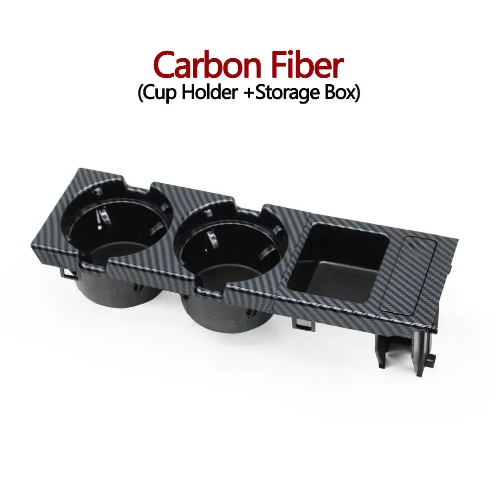 Car Front Center Console Drink Water Cup Holder And Storage Box Coin For BMW 3 Series E46 1998-2006 323i 318i 320i 51168217953