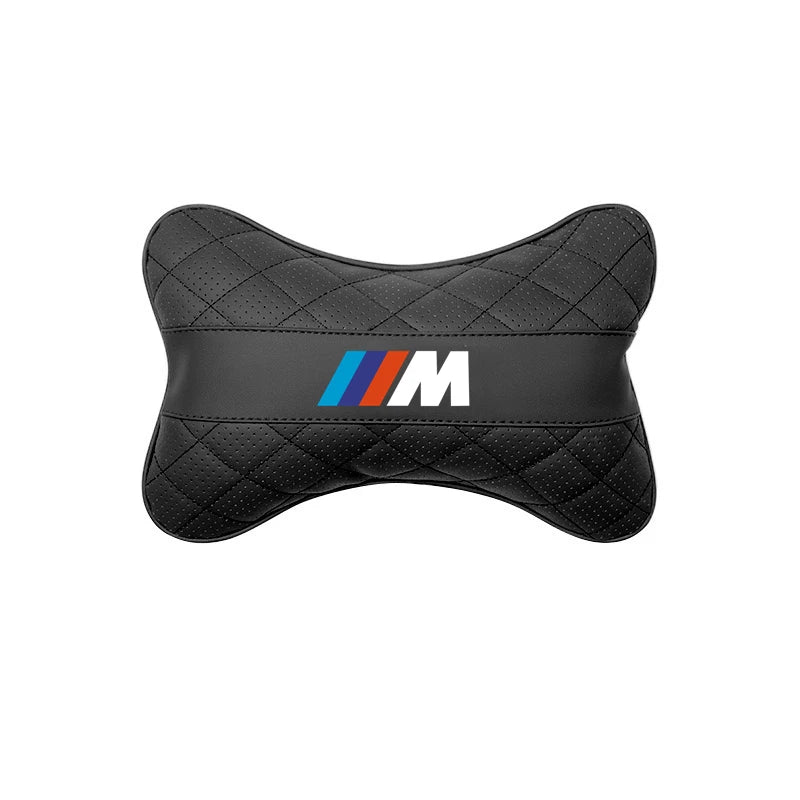 Memory Foam Car Neck Headrest Pillow Auto Car Seat Pillow For BMW M Performance E46 E90 E60 F10 F30 E39 E36 F20 E87 G30 E92 E91