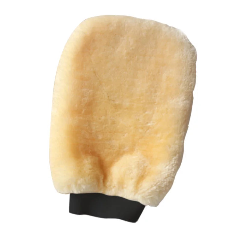 Waterproof Car Wash Microfiber Gloves Soft Thickened Wool Plush Car Cleaning Mitt Double-faced Glove Car Wash Supplies