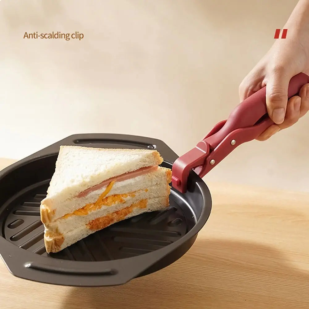 Multifunction Kitchen Bowl Clip Durable Silicone Anti Scalding Clip Non-slip Meal Bowls Tongs Pot Clips Gripper Kitchen Tools