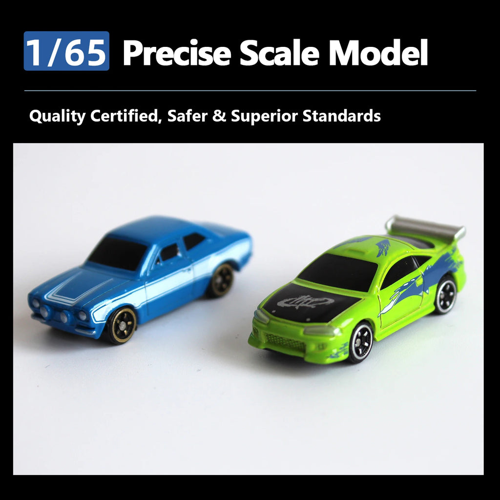 JADA 1:128 Nano Blind Bags W1 Diecast Model Car 1.65" The Fast and the Furious Random Mini Cars JD35404