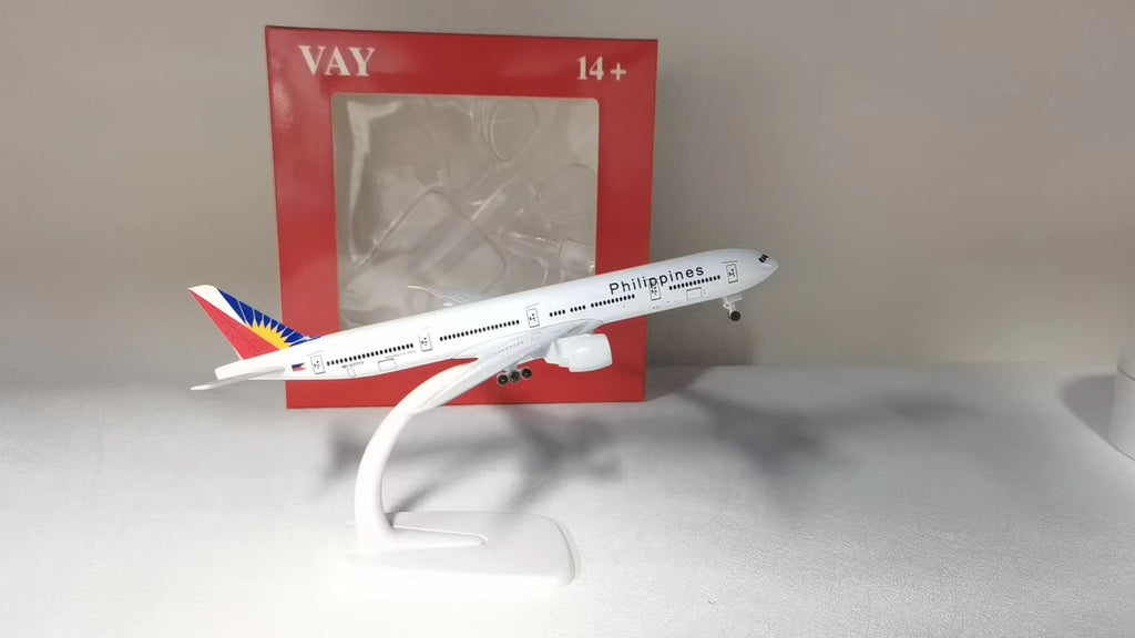 airplane toy metal 20cm scale plane B777 Philippines Aircraft Model Airlines Diecast Airplane Model Aviation