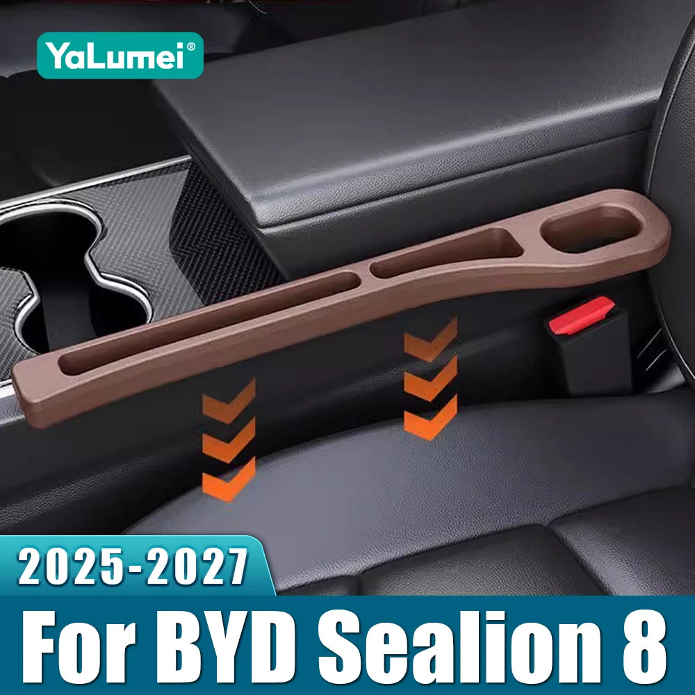 For BYD Sealion 8 Tang L 2025 2026 2027 2PCS Universal Car Seat Leak Proof Strips Gap Side Seam Filler Storage Accessories