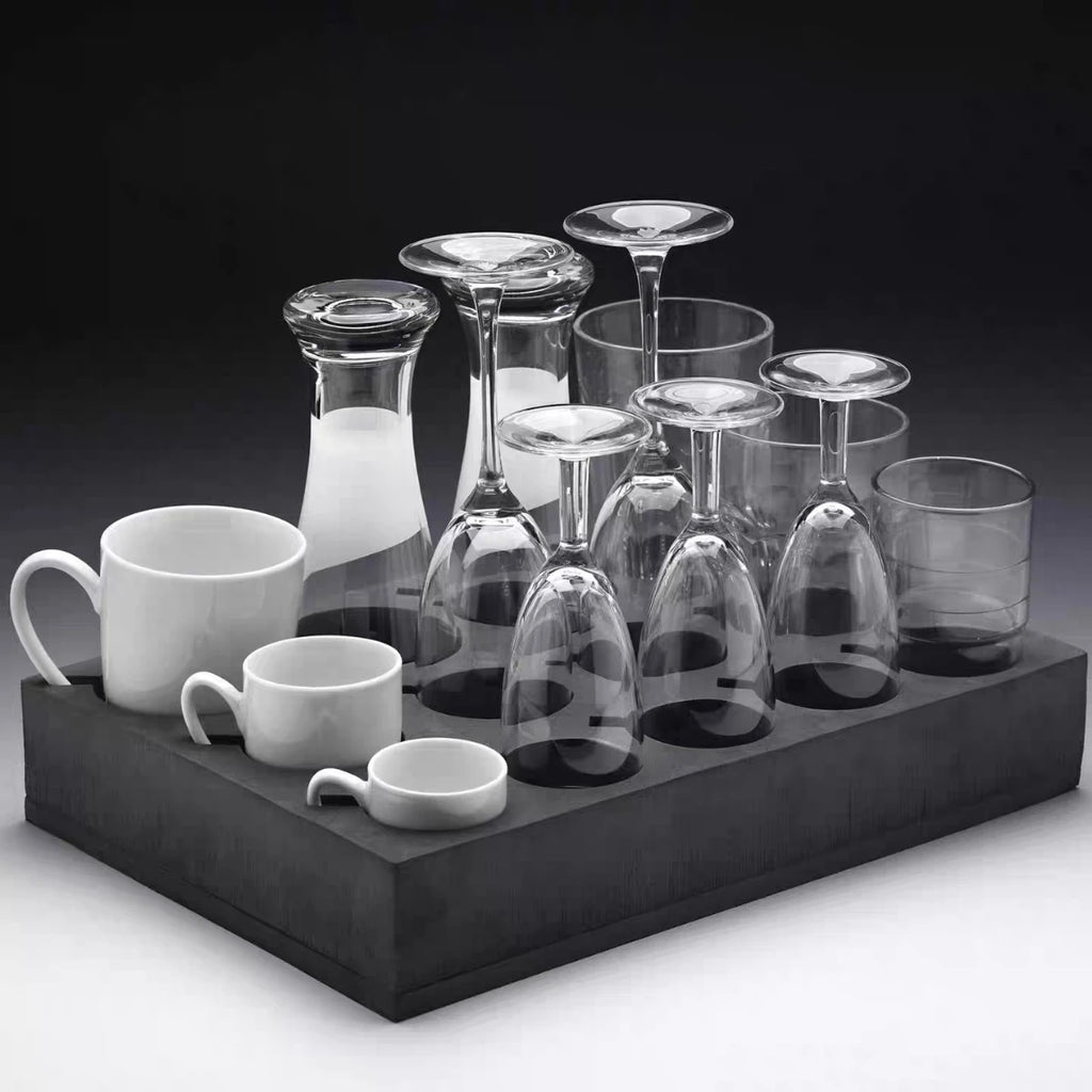 1PCS RV Bubble Cup Holder Glass Cup Drinks Rack Car Interior Cup Storage Organiser Accessories For Campervan Caravan Motorhome
