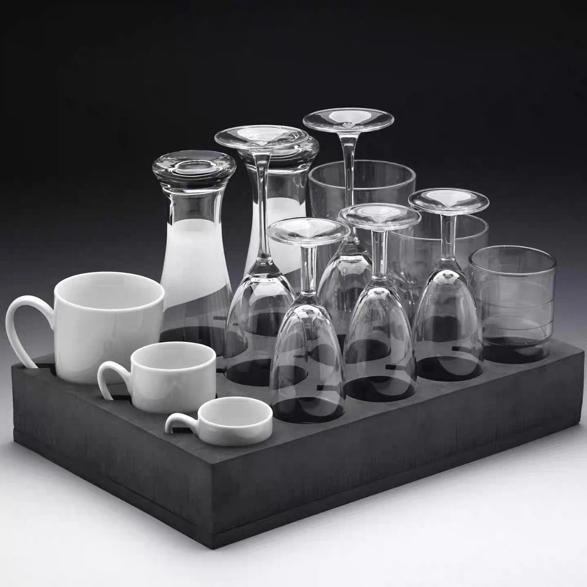 1PCS RV Bubble Cup Holder Glass Cup Drinks Rack Car Interior Cup Storage Organiser Accessories For Campervan Caravan Motorhome