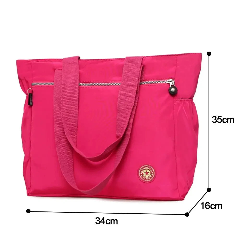 Waterproof Oxford Duffle Bag Large Capacity Women Travel Bags Shoulder Bag Valise Bolsa De Viagem Women's Handbags Shopping Bags