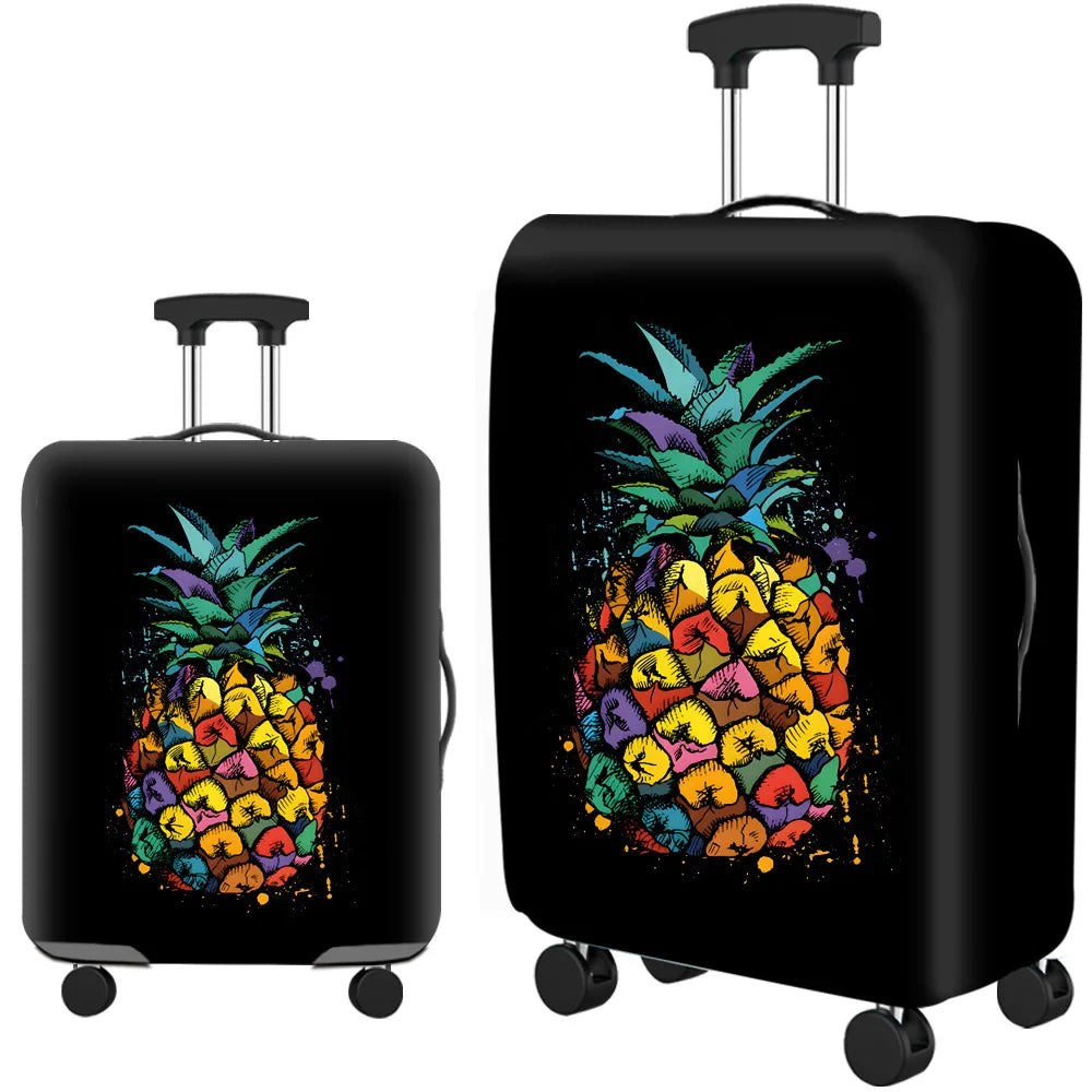 Popular Luggage Protective Cover Elastic Cloth Thickened Dust-proof Trolley Suitcase Cover Travel Accessories For 18-30Inch Case