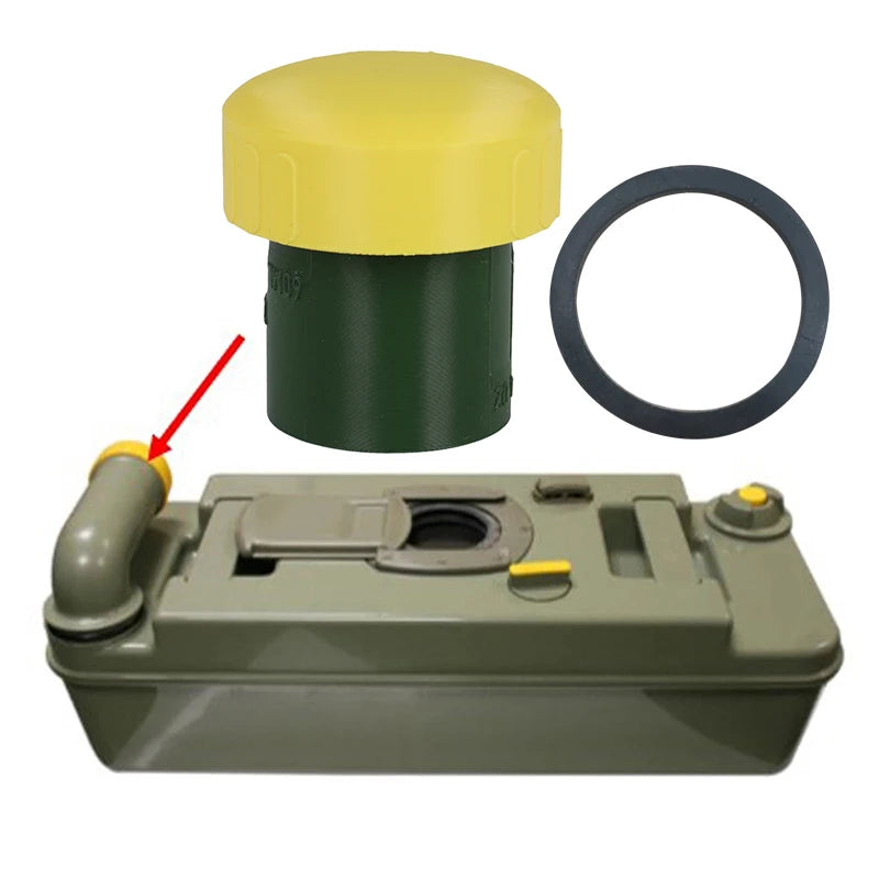 Motorhome Toilet Measuring Cup Dump Cap Replacement High Compatibility Rubber Seal For Thetford C2 C3 C4 C200