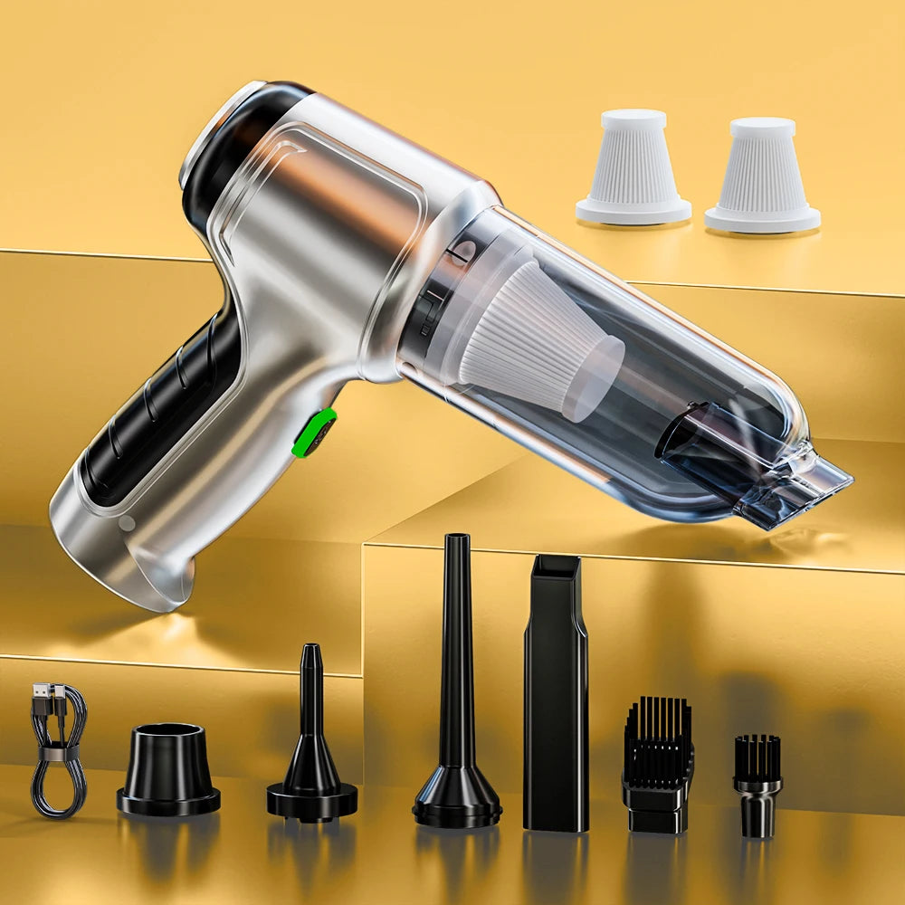 SZUK New Car Vacuum CIeaner  Wireless Handheld Cleaning Machine Powerful Portable Blower Mini Vacuum Cleaner for Car Home