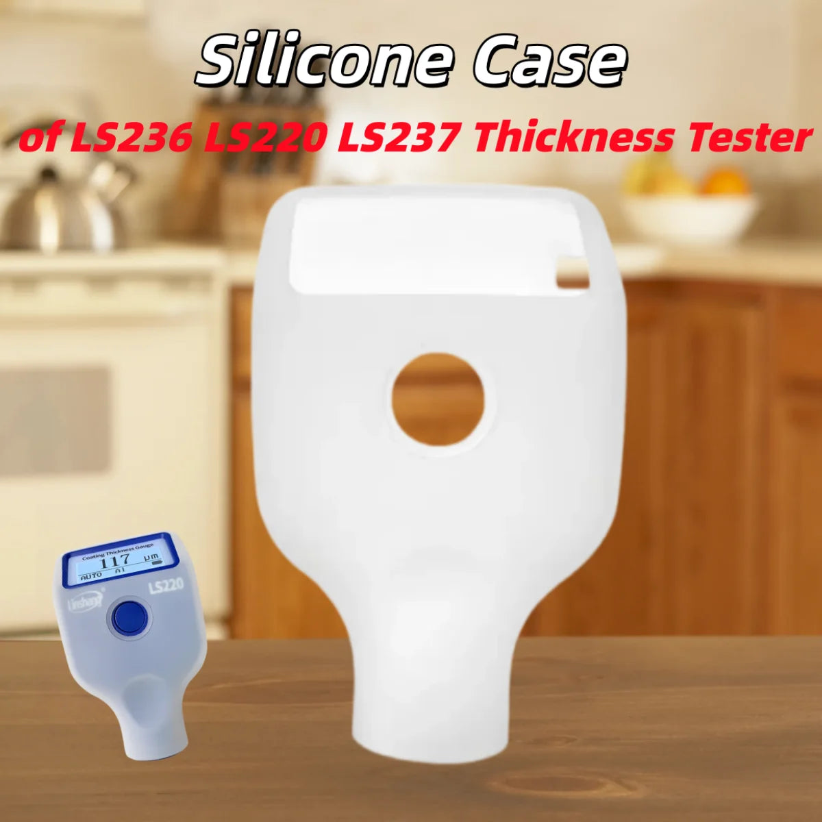 Silicone Case of LS236 LS220 LS237 Thickness Tester
