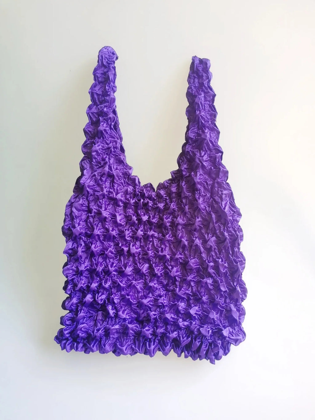 Magic Stretch Tote Bag, Retractable Ruched Handbag, Large Capacity Shopping Bags