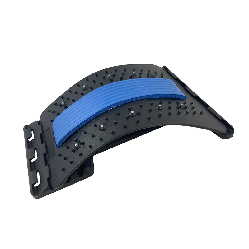 Waist Muscle Soothing Stretching Device Spine Stretching Massage Pad Lower Waist Support Lumbar Stretcher Back Soreness Relief