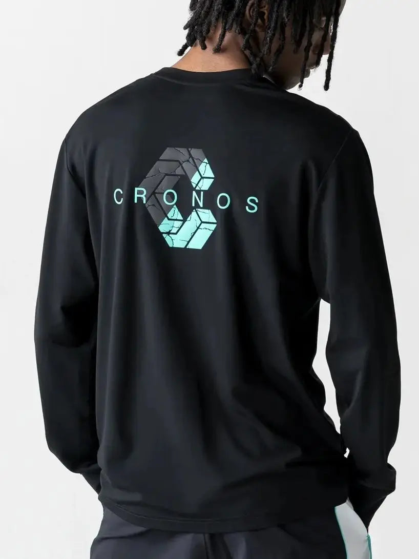 Oversized Fitness Comfortable Gym Training Bodybuilding Men's Breathable Loose Long Sleeves Cotton T-shirt Sports Muscle Shirts