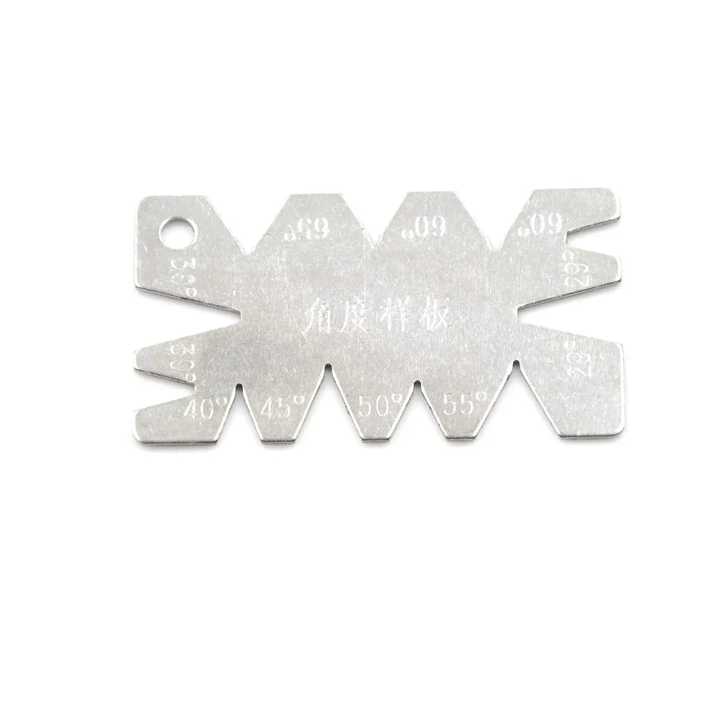 17 Blades Spark Plug Thickness Gap Metric Filler Feeler Gauge Metric Measurement 0.02 to 1mm Steel Measuring Tools 100mm
