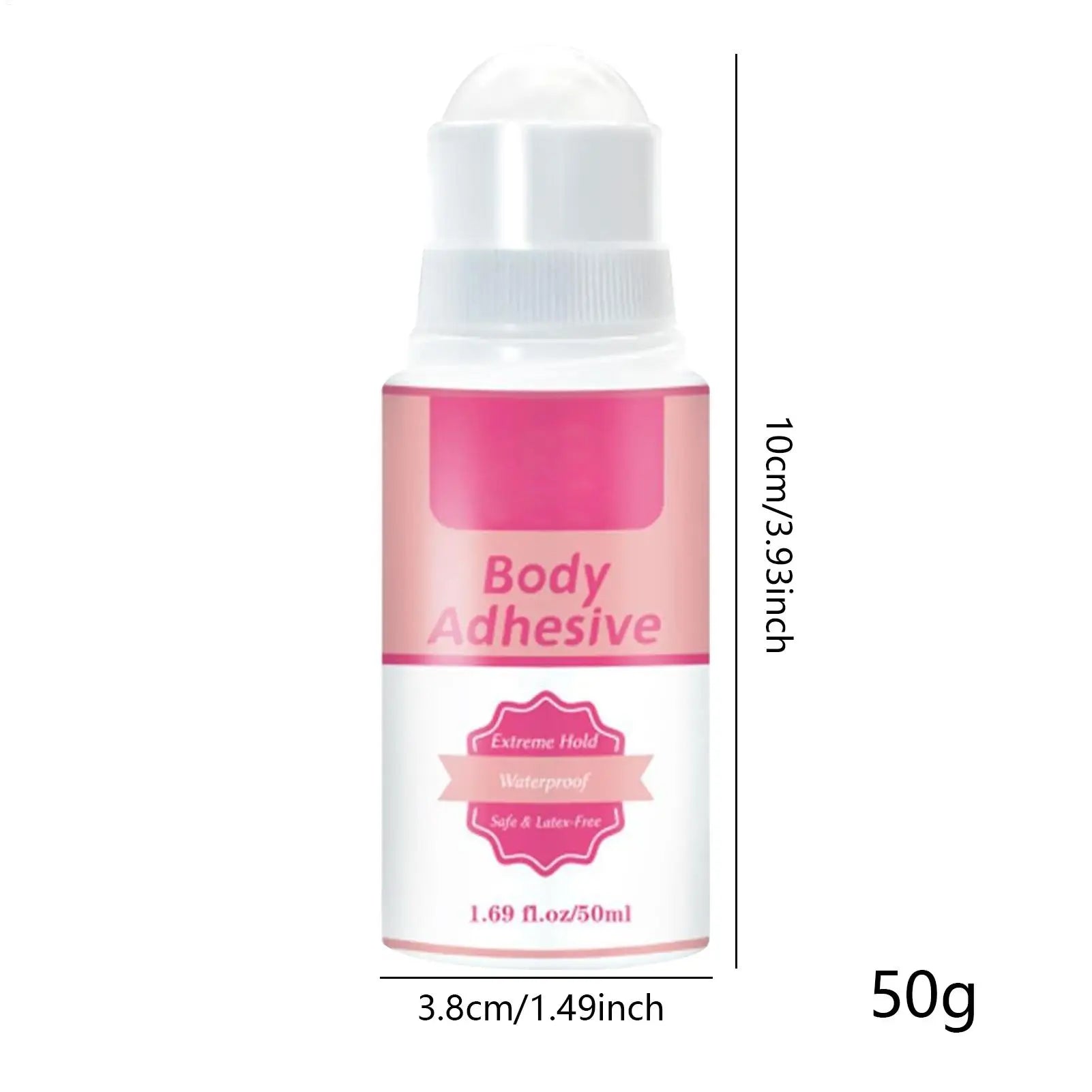 Anti-Slip Glue Roll On Skin Adhesive For Clothing Dress Body Skin Anti-exposure Bra Non-slip Fixed Sweat-Resistant Invisible