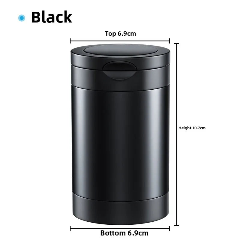 Multifunctional Car Ashtray for Car LED Lighted Alloy Creative Cup Seat Ashtray Car Interior