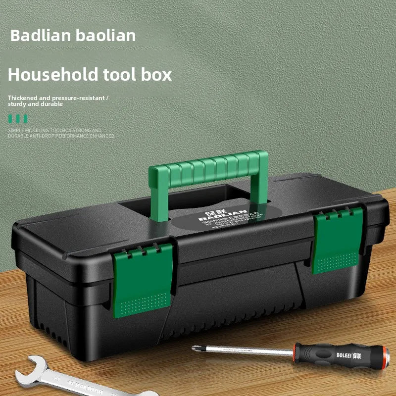 Hardware toolbox, small storage box, professional grade household multifunctional handheld thickened car maintenance electrician