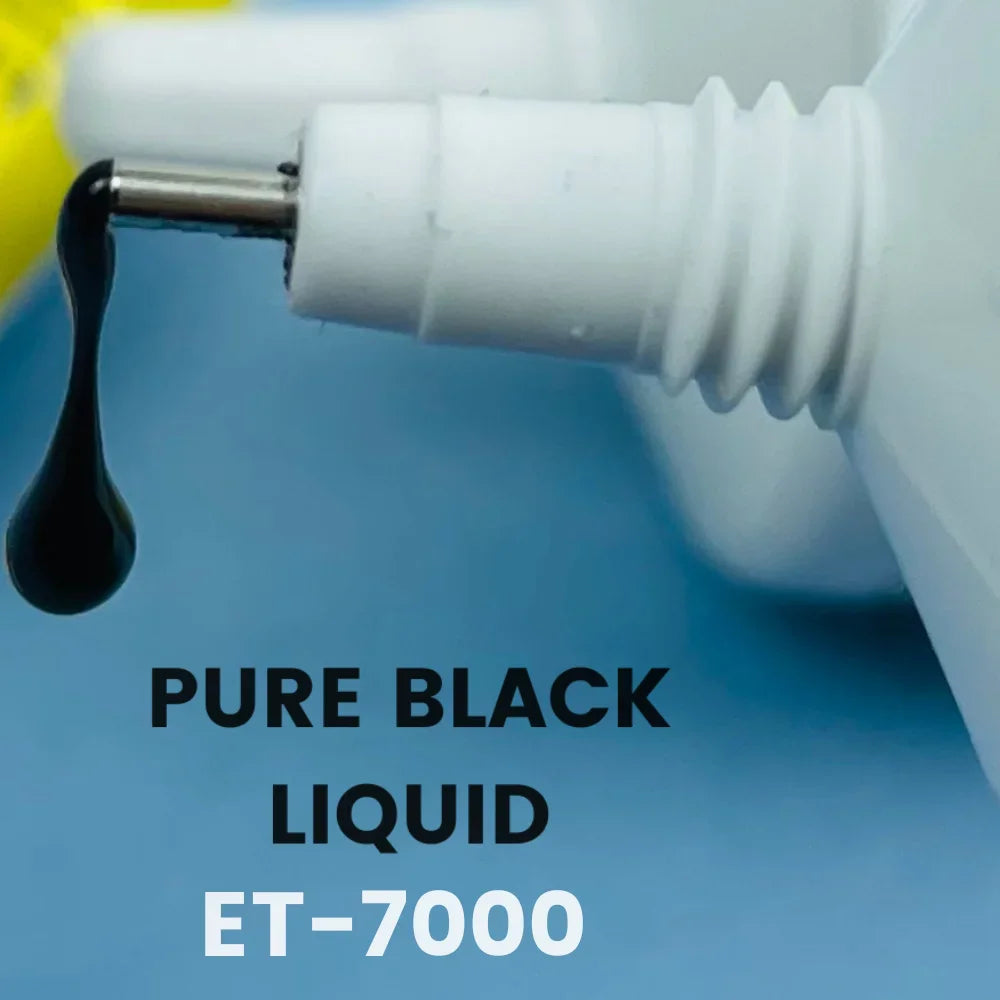 T7000 Black Soft Glue for Phone Back Glass Battery Repair-High Strength Anti-Vibration Flexible Adhesive Screen Replacement Glue