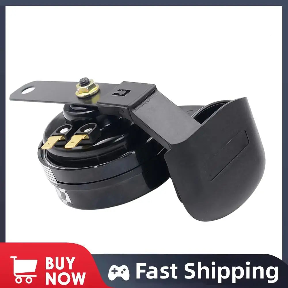 12V Motorcycle Horn Waterproof Universal Motorcycel Horn 130dB 510hz Air Motorcycle Horn Single-tone for Motorbike Truck Vehicle