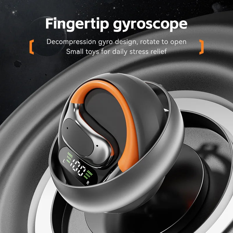 M113 Bluetooth headphones are wireless over-ear type with open and non-in-ear air conduction, specifically designed for sports