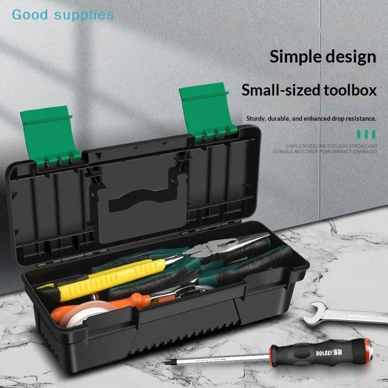 nimbleProfessional 10Inch Tool Box for Carpentry Solid Plastic Storage Solution for Home and DIY Projectsobject