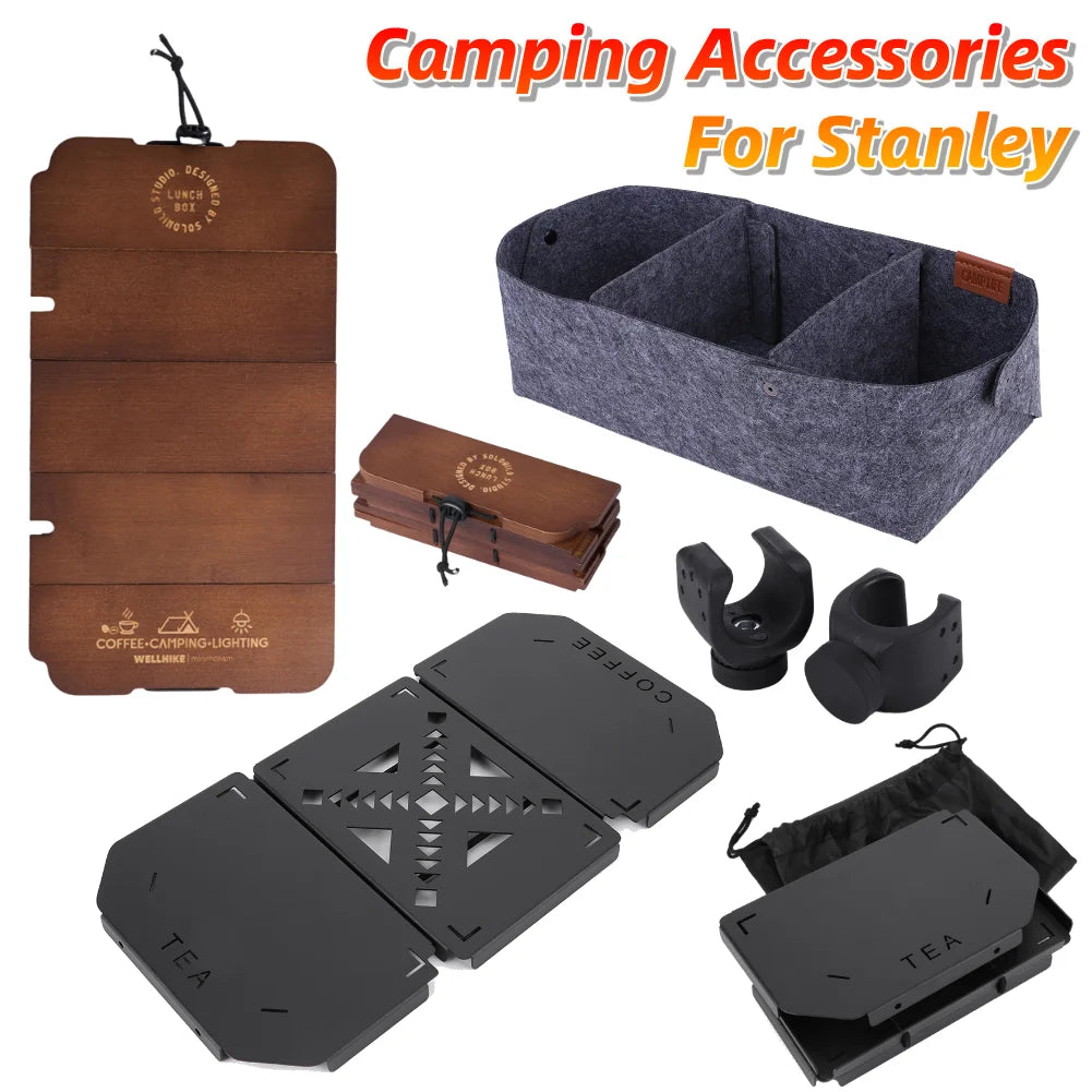 Outdoor Camping Tools For Camping Gear /Light Stand/Organizer Lined Bag/Folding Table Top/Detachable Top Board