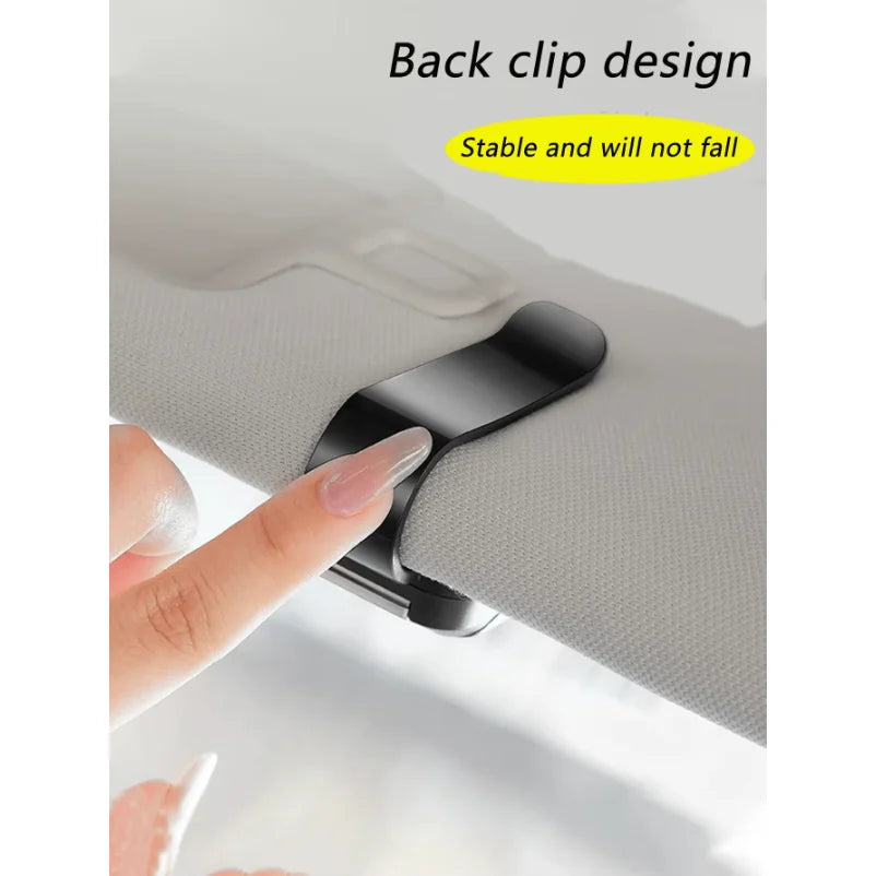 Car glasses clip sunshade, easy to install, suitable for all car models, easy to access, multifunctional car glasses holder