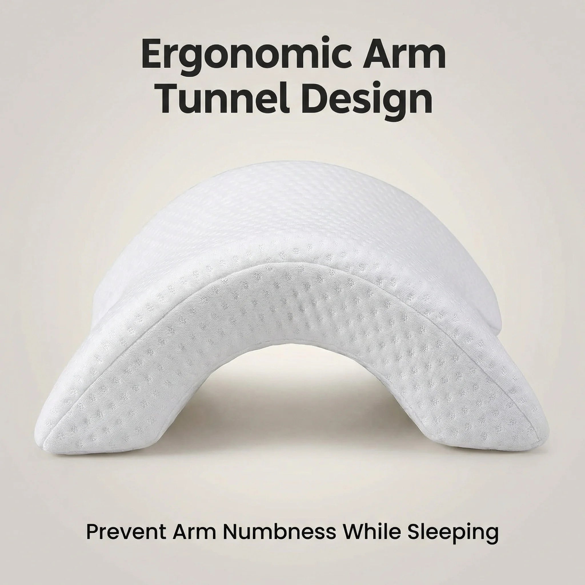 Couple Arm Pillow Memory Foam Anti Numb Arm Pillow Side Sleeper Pillow Ergonomic Neck Support Couple Hug Pillow