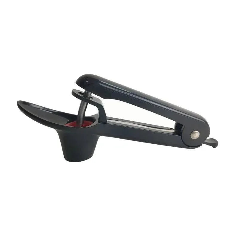 Cherry Pitter Tool, Heavy-Duty Cherry Seed Core Remover, Cherry Pitter Remover Tool with Space-Saving Lock Design