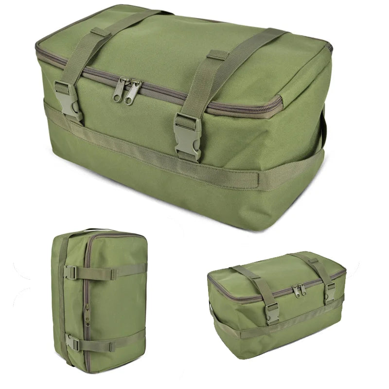 Tactical Shoes Storage Bag Camping Cyling Organizer Outdoor Hiking Picnic Bags Stove Carry Pack Portable Sorting Mounting Pouch