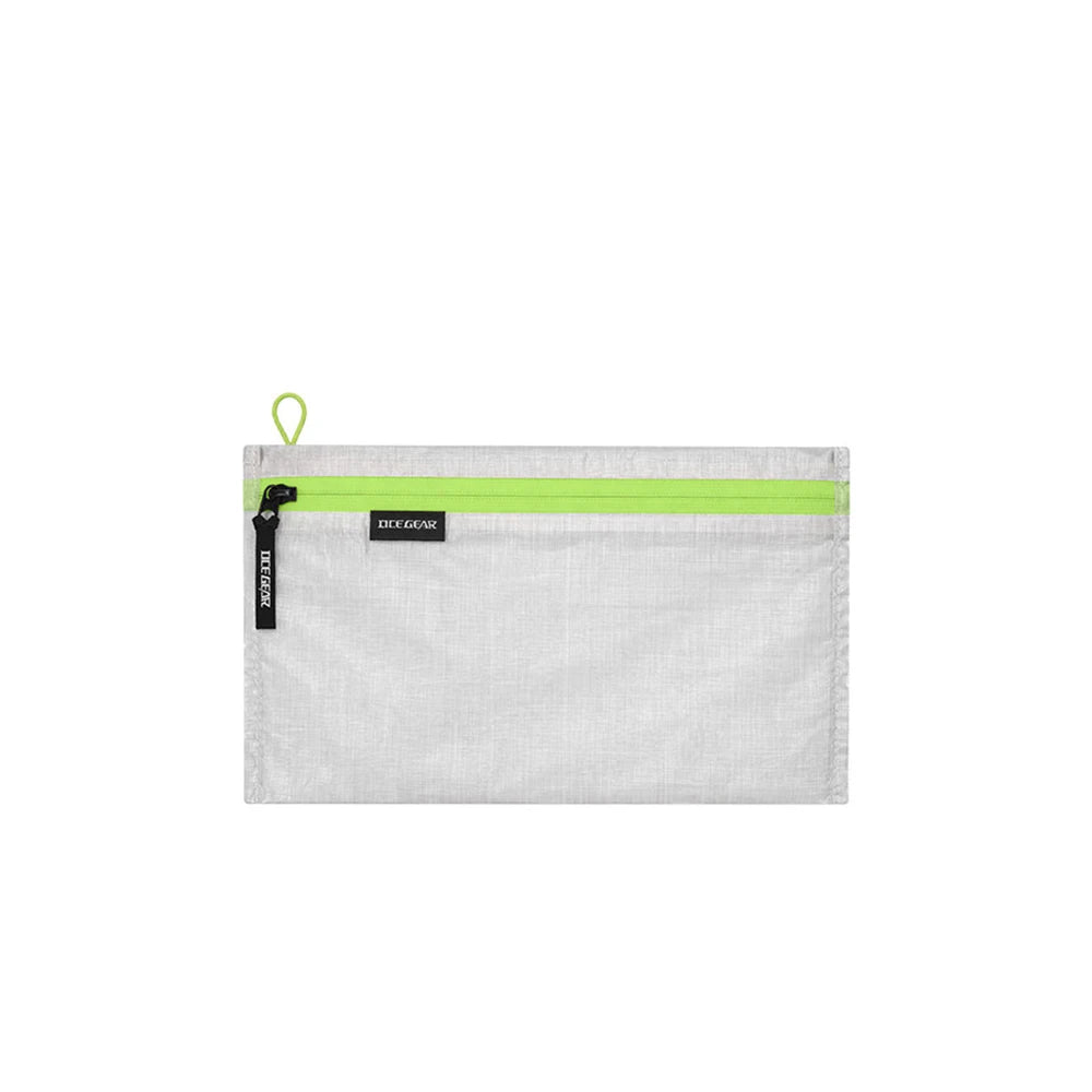 Ultralight DCF Dyneema Storage Pouch Waterproof Zipper Bag Lightweight Camping Hiking Travel Wallet Passport Card Holder Case