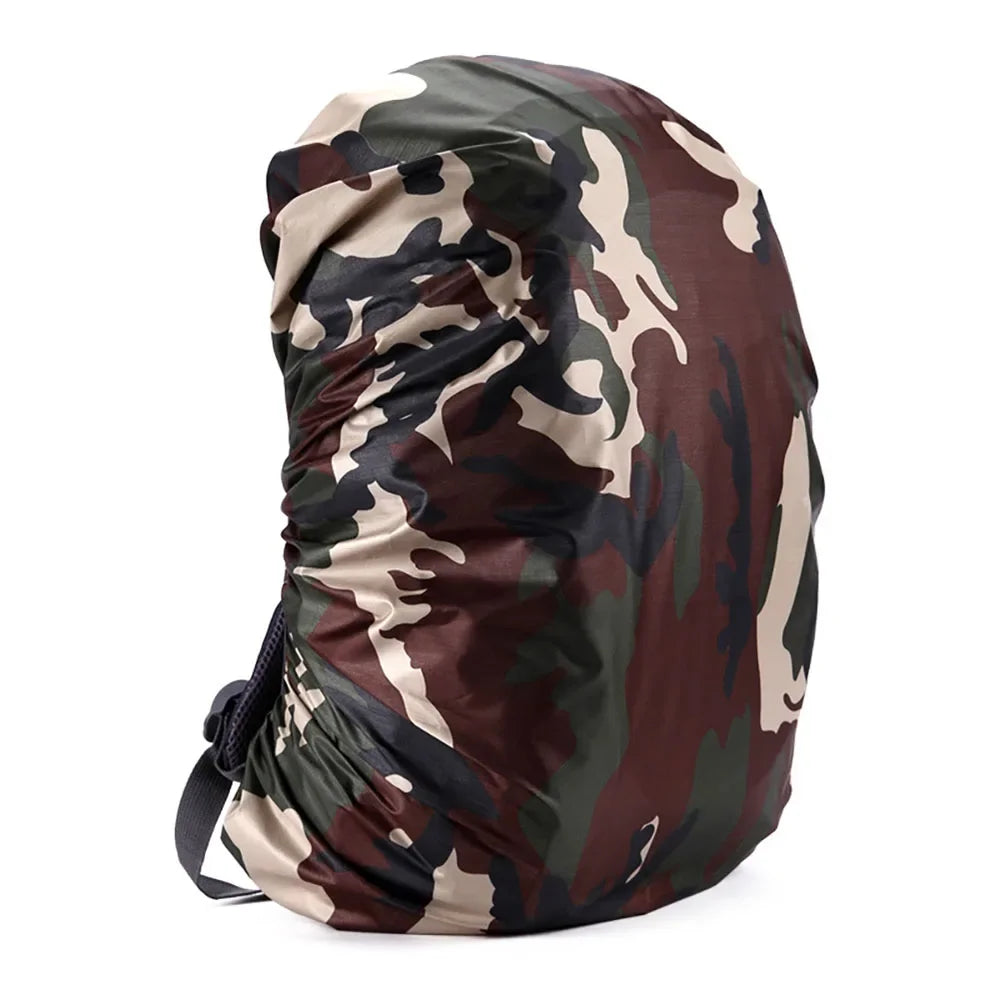 Backpack Rain Cover Tactical Camo Military Backpack Cover Outdoor Camping Sun Protection Ultralight Waterproof Bags Cover 35-80L
