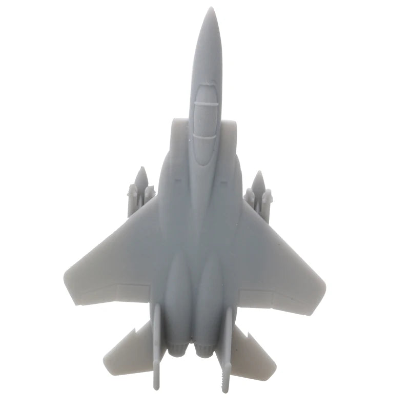 5PCS 1/2000 1/700 1/350 Scale Model Fighter Aircraft F-15C Eagle Fighting Aeroplane with Length 8mm/28mm/56mm for DIY Hobby