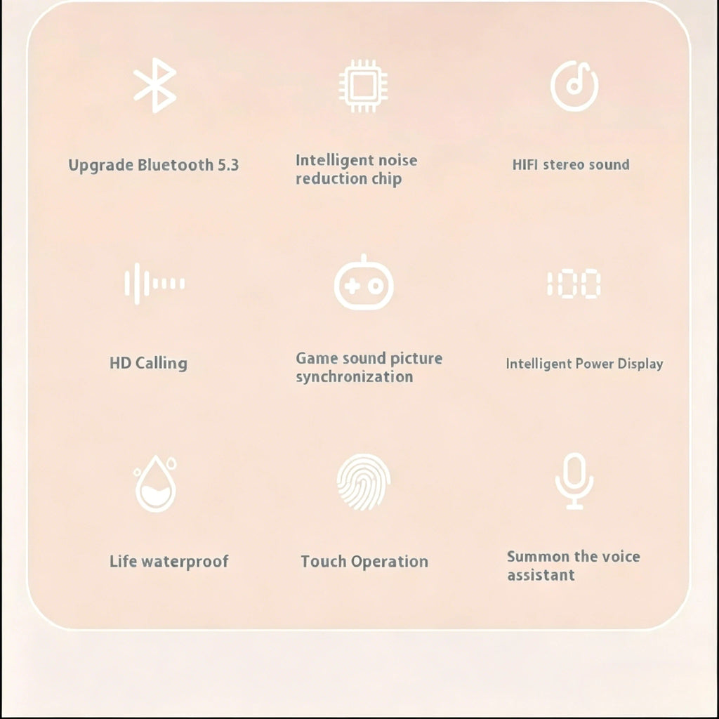 Small Wireless Sleepy Earphones Bluetooth 5.4 Headphones with Great Endurance Earbuds Lightweight for Sleep Portable Video