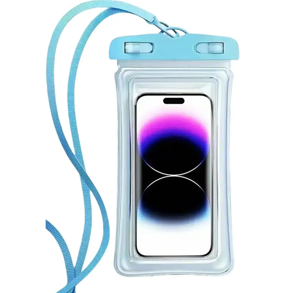 Waterproof Phone Case Swimming Floating Bag For 6.5 Inch Devices Touch Screen Access Swimming Camping Hiking Outdoor Tool 2026