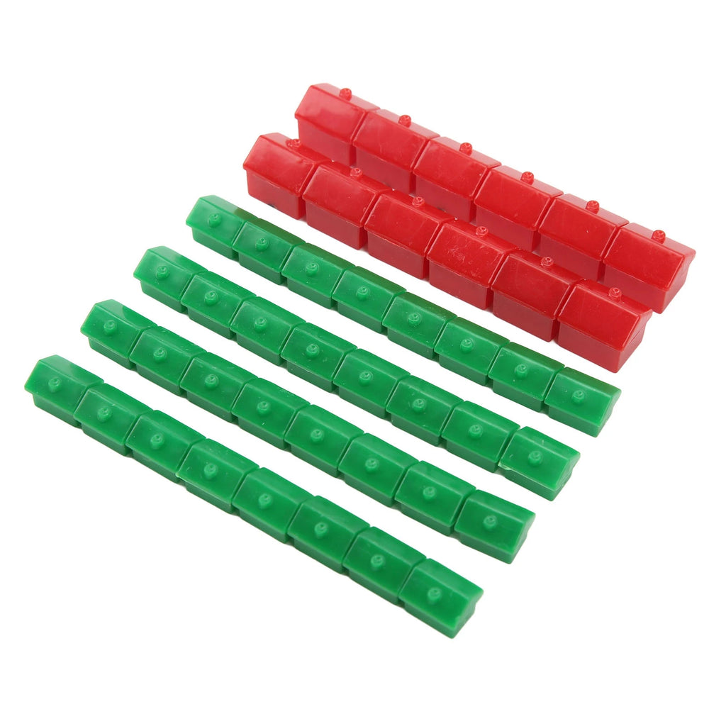 Monopoly Game Board Monopoly Game Accessories Game Hotel House Set Replaces Lost Damaged Original Parts