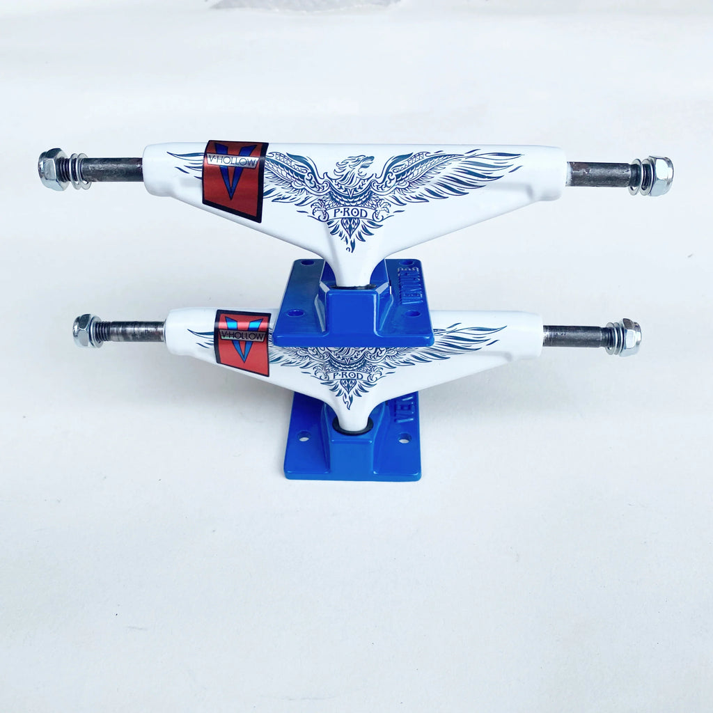 139mm Venture Skateboard Trucks Good Quality Aluminum Alloy Truck Carbon Steel Hollow Kingpin Skate Trucks