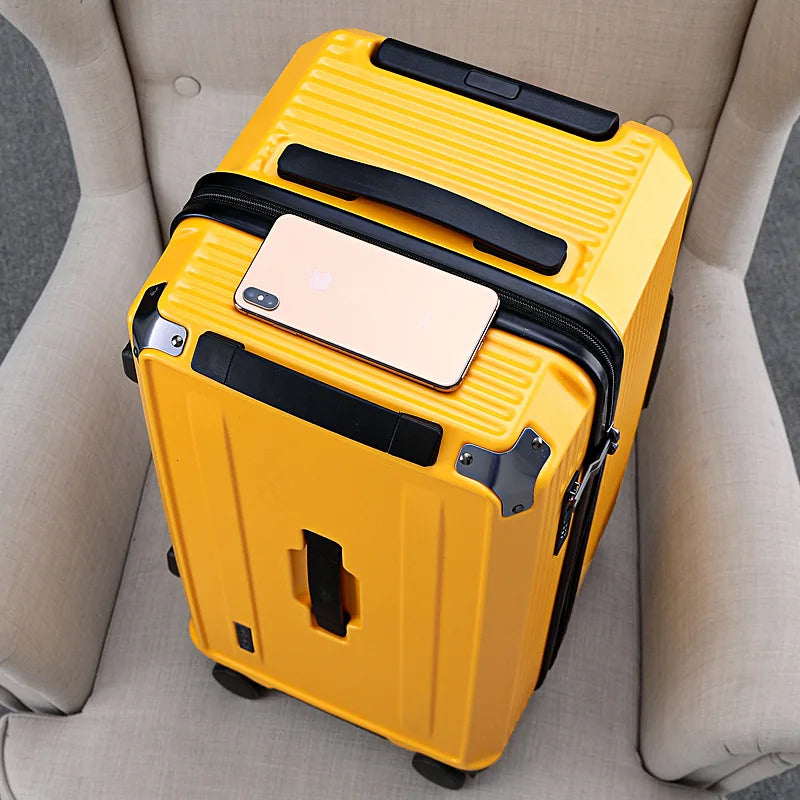 Luxury Large-capacity travel luggage 22/26/28/30/32/36 inch trolley suitcase mute brake men's and women's super fashion suitcase