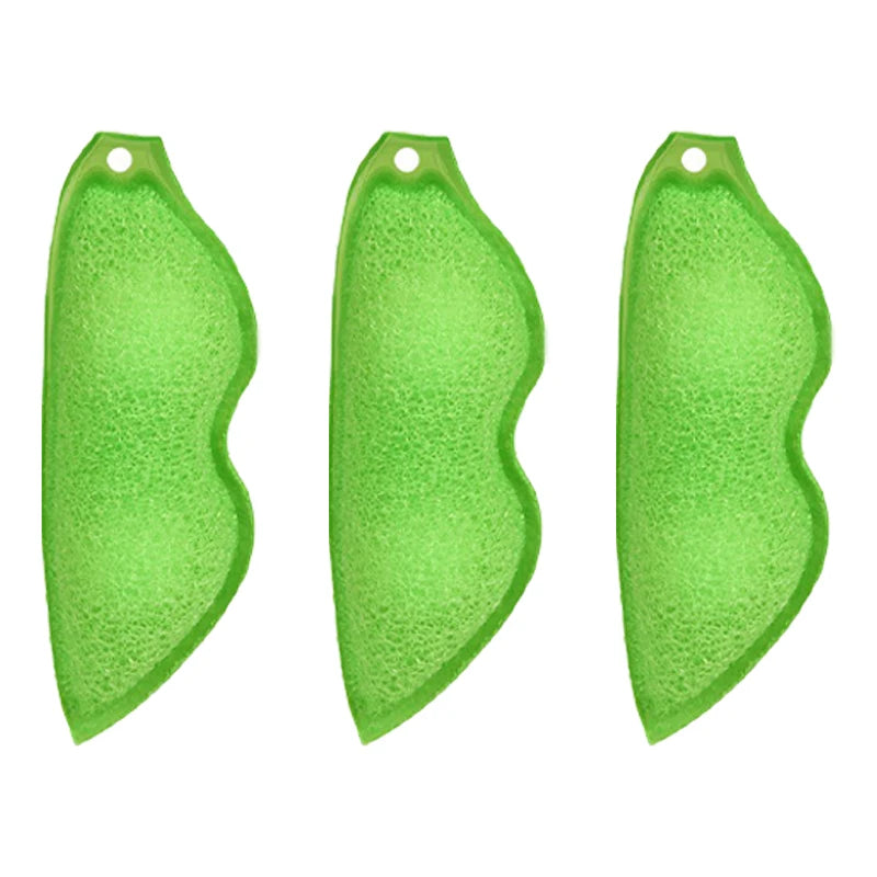 Beans Shaped Bottle Cleaning Sponge Magic Beans Cleaner Reusable Bottle Cleaning Beans Sponge Internal Cleaning Durable