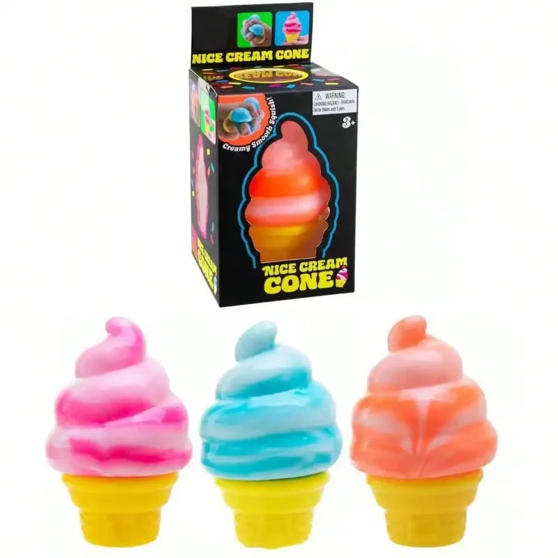 oo 100+Pcs Surprise Box Toys Novelty Stress Relief Assorted Squishy Figures Blind Box Fun Mystery Fidget  Stress Relief Surprise