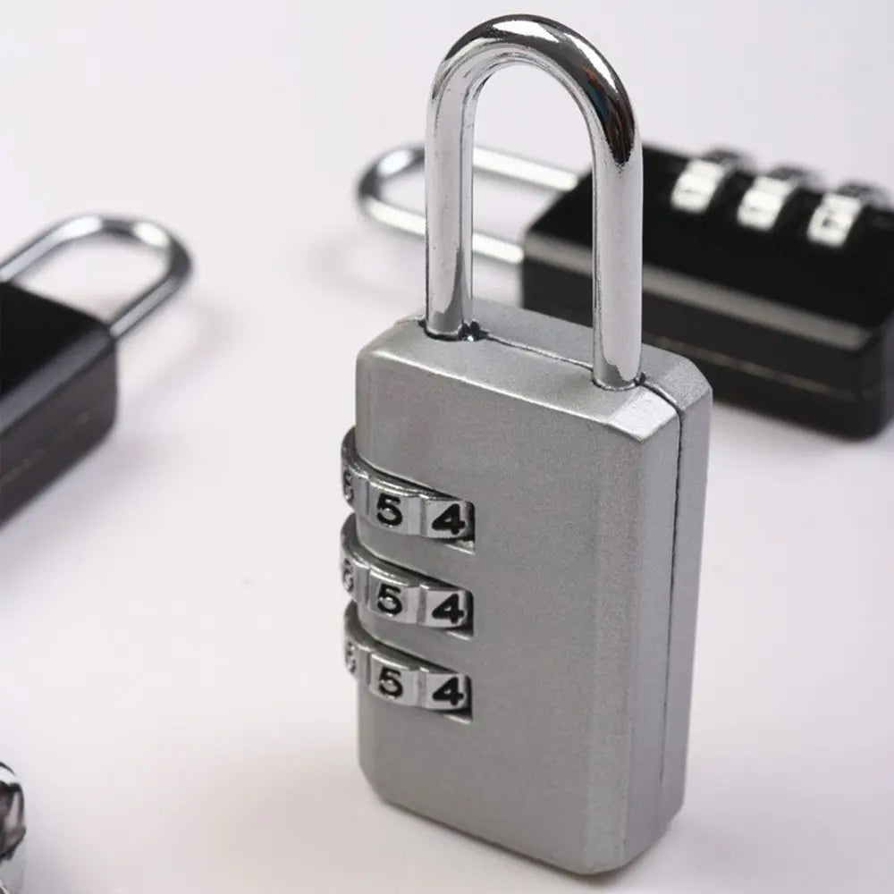 3 Dial Digit Number Combination Travel Security Protect Locker Suitcase for Luggage/Bag/Backpack/Drawer Small